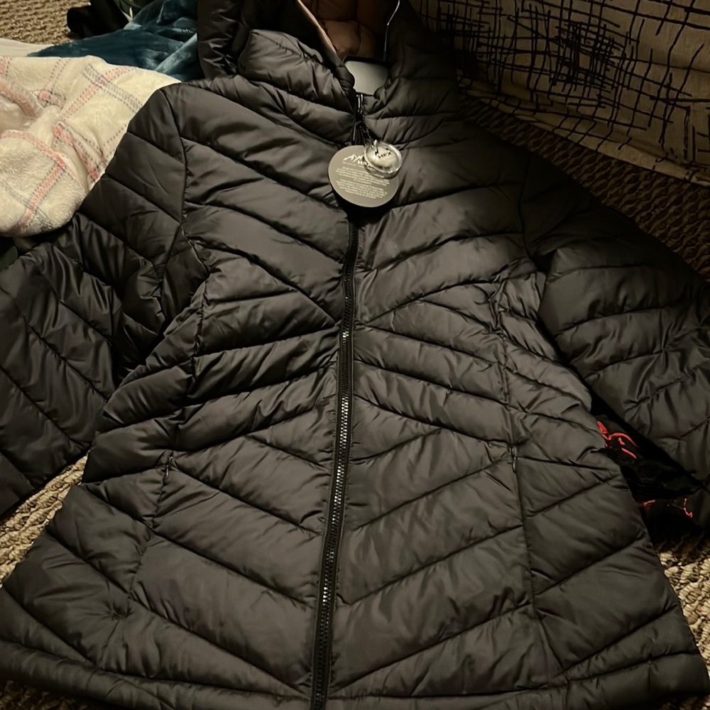 grey winter jacket